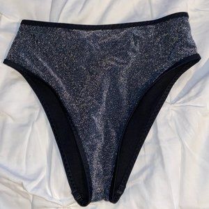 Aerie Shimmer High Waisted Swim Bottoms